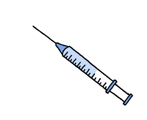 Botox Syringe Sticker by Red River Dermatology
