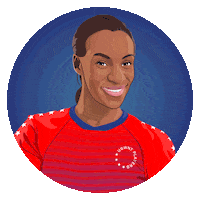 Womens Soccer Football Sticker by SportsManias