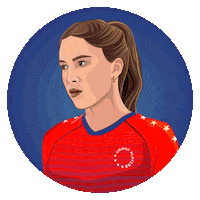 Womens Soccer Football Sticker by SportsManias