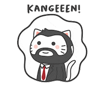 Cat Kiss Sticker by KIKI