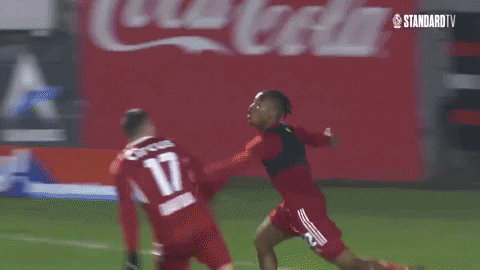 Celebration Goal GIF by Standard de Liège