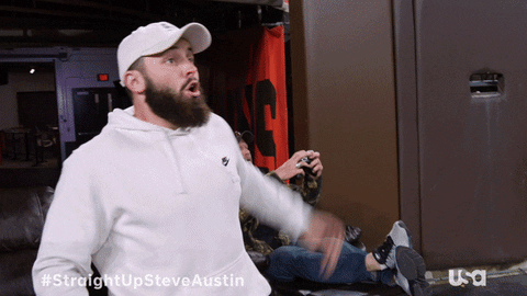 Happy Steve Austin GIF by USA Network
