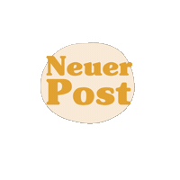 Ivonne_Rode new post lettering neuer post schrift Sticker
