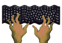 Sticker Hands Sticker by Xenoself