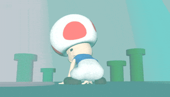 Mario Toad GIF