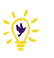 alightindarkplaces mental health lightbulb suicide prevention a light in dark places Sticker