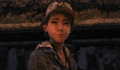the walking dead stare GIF by Telltale Games