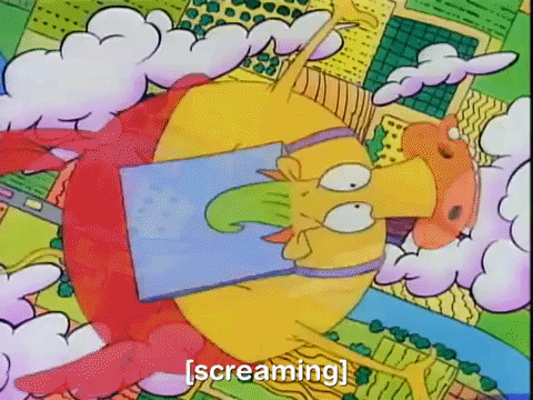 rockos modern life nicksplat GIF