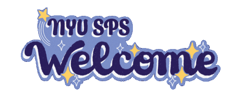 New York Violet Sticker by We Are NYU SPS