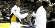 indiana pacers handshake GIF by NBA