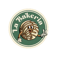 Mexican Food Concha Sticker by La Bakeria Bakeshop LTD