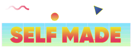 Number One Rainbow Sticker