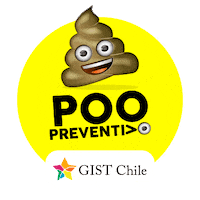 caca poopreventivo Sticker by GIST Chile Foundation