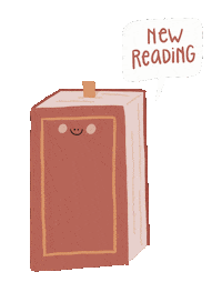 jesuisunepatatecuite happy new red book Sticker