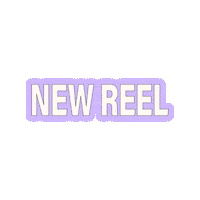 gracebranding new purple reel new reel Sticker
