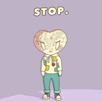 Stop It No More GIF by LT3 Creations