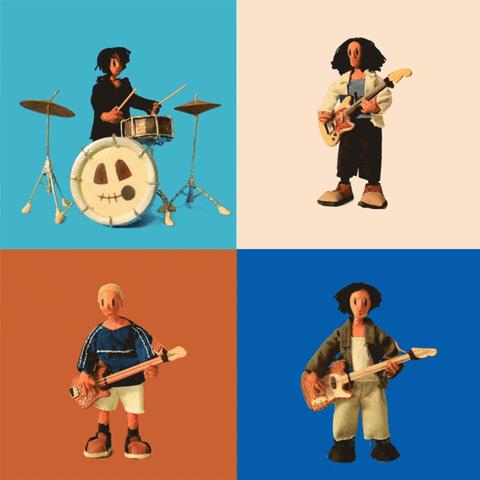 bibiebibi giphyupload music animation musician GIF