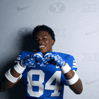 Byu Football Love GIF by BYU Cougars