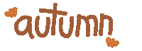 Fall Orange Sticker