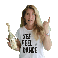 Gold Happy Dance Sticker by UC Dance