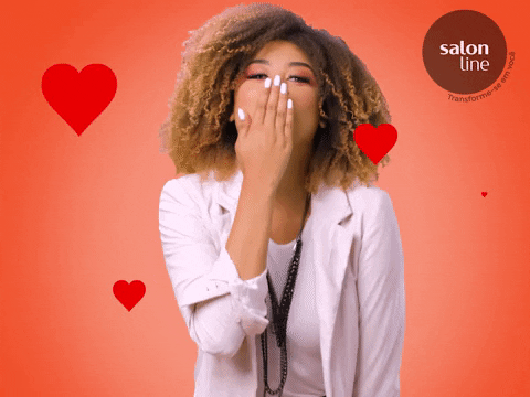 Love You Kiss GIF by Salon Line