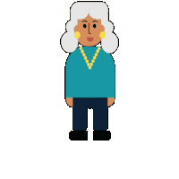 Grandma Granny Sticker by CARE | Circular Households