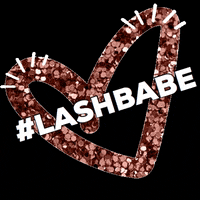 Miskoka heart beauty lashes lash GIF