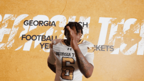 Georgia Tech Football GIF by Georgia Tech Yellow Jackets