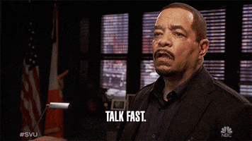 Episode 11 Talk Fast GIF by Law & Order
