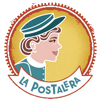 lapostalera summer travel vacation motorcycle Sticker