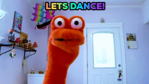 Happy Dance Party GIF by The Fact a Day