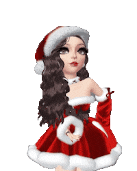 Cute Girl Natal Sticker by Bel Diniz