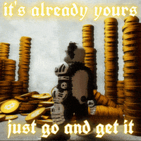 Gold Go GIF by Endangered Labs
