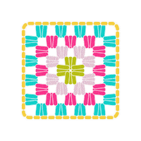 Dont Care Yarn Sticker by WeCrochet