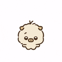 하트 강아지 GIF