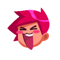 Happy Bullet Sticker by Om Nom