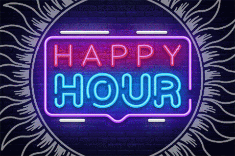 Glow Happy Hour GIF by Yolo Rum
