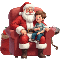 Santa Claus Sticker