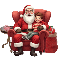 Santa Claus Sticker