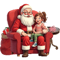Santa Claus Sticker
