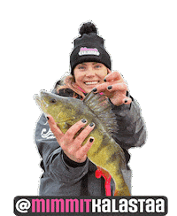 Fishing Fisherman Sticker by Suomen Vapaa-ajankalastajat