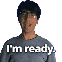 All Set Im Ready Sticker