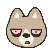 Tired Dark Circles Sticker