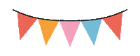 Flag Pennant Sticker by Personalplanner.com