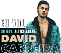 Musicanoar eu vou david carreira davidcarreira altice arena Sticker