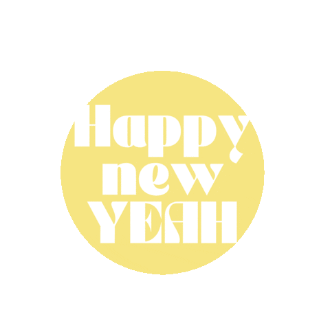 motionherz giphyupload happy yeah happy new year Sticker
