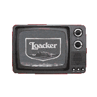 Logo Vintage Sticker by loacker