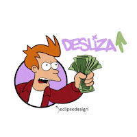 Desliza Take My Money Sticker by EclipseDesignCo