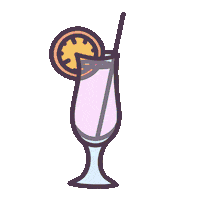 good friday cocktail Sticker by Made in the Pile