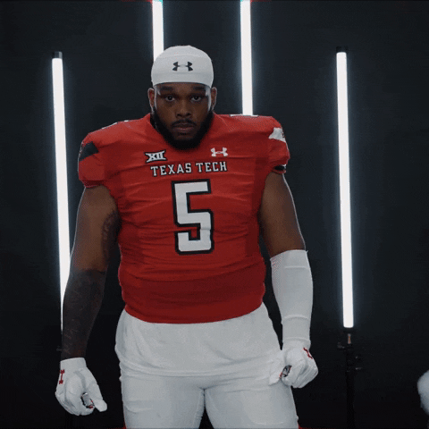 College Football Sport GIF by Texas Tech Football